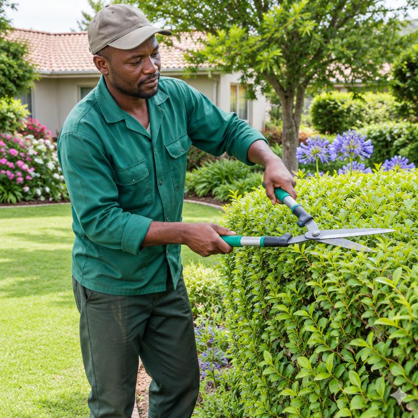 Gardener at work — illustrative provider photo
